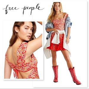 COPY - NWT Free People Ponderosa Mini Dress | Strawberry